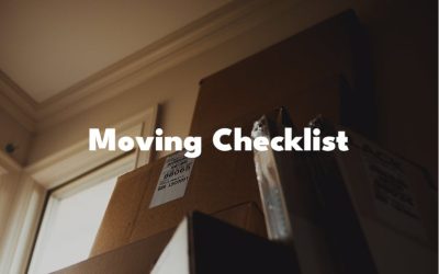 A Comprehensive Moving Checklist for a Stress-Free Relocation